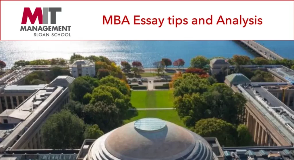 MIT Sloan MBA essay analysis and tips